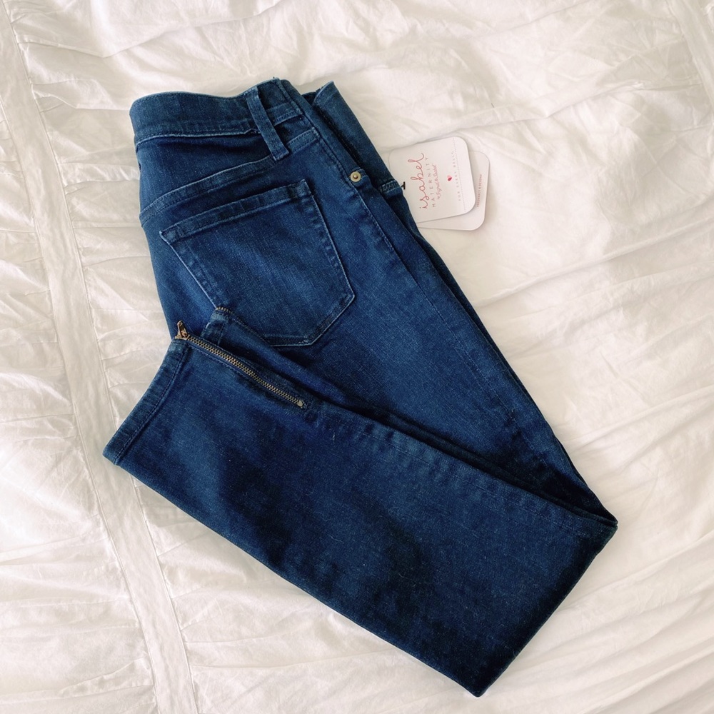 Isabel maternity dark jeans